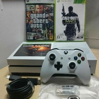 マイクロソフト(Microsoft)の【美品】XBOX ONE S 1TB(家庭用ゲーム機本体)