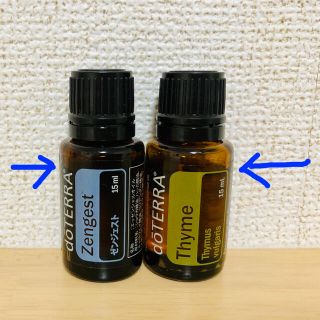 ドテラ　ゼンジェスト15 ml ＋タイム15 ml (エッセンシャルオイル（精油）)