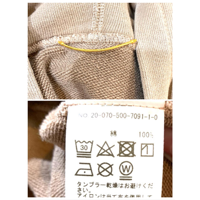 DEUXIEME CLASSE(ドゥーズィエムクラス)のドゥーズィエムクラス　20SS  Treasure hoody  ピンク　美品 レディースのトップス(パーカー)の商品写真