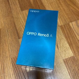 ANDROID - 新品 OPPO Reno3a ホワイトCPH2013 送料込み 本体の通販 by