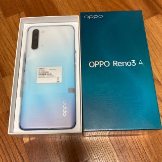 ANDROID - 新品 OPPO Reno3a ホワイトCPH2013 送料込み 本体の通販 by