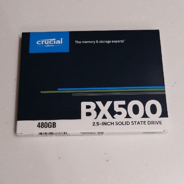 PCパーツcrucial ssd 240GB BX500×2個、480GB 1個