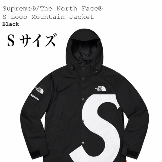 黒 S Supreme North Face S Logo Mountain状態