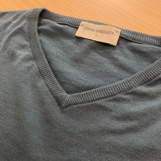 ジョンスメドレー(JOHN SMEDLEY)のジョンスメドレー JOHN SMEDLEY シーアイランドコットンVネックニット(ニット/セーター)