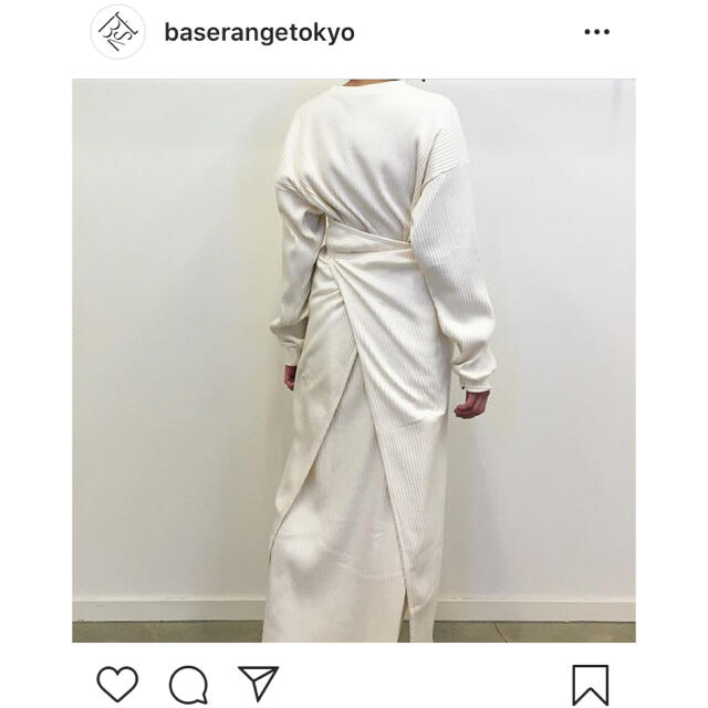 ベースレンジ baserange kaftan dress Msize 1