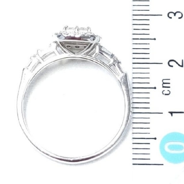 専用です　プリンセスダイヤ リング Total 0.70ct レディースのアクセサリー(リング(指輪))の商品写真