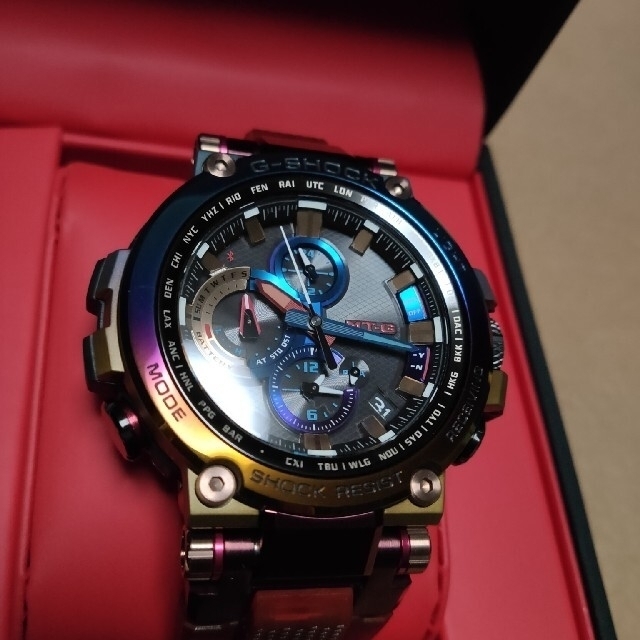 クラシック G-SHOCK - 新品 限定品G-SHOCK 火山雷 MTG-B1000VL-4AJR 腕時計(アナログ) - world.foryourearth.com