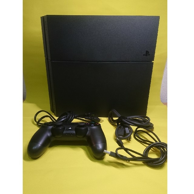 PS4 本体 CUH‐1200 500GB ブラック ソフト付 - 家庭用ゲーム機本体