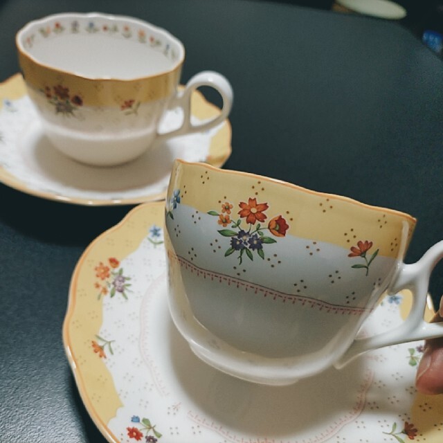 Noritake ノリタケ ティーカップ ソーサー2セット