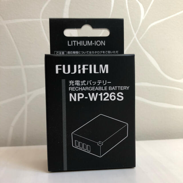 富士フイルム(フジフイルム)のFUJIFILM 富士フイルム NP-W126S 「Xシリーズ」用純正バッテリー スマホ/家電/カメラのカメラ(その他)の商品写真