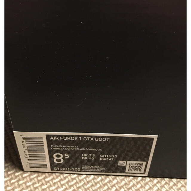 NIKE - AIR FORCE 1 GTX BOOT ゴアテックス 26.5