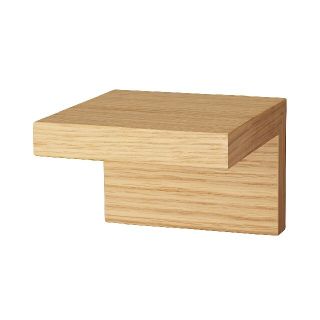 ムジルシリョウヒン(MUJI (無印良品))の【無印良品】壁に付けられる家具棚 オーク材突板　１１ｃｍ(棚/ラック/タンス)