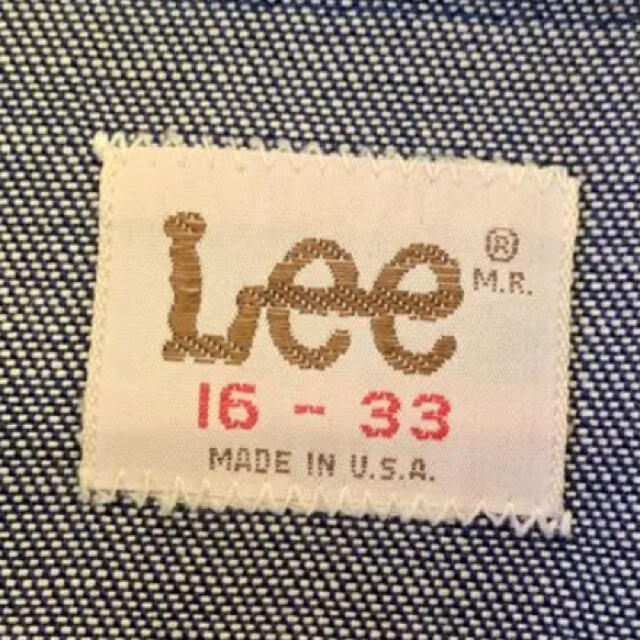 Lee(リー)のLeeウエスタンシャツ 16-33made in U S A メンズのトップス(シャツ)の商品写真