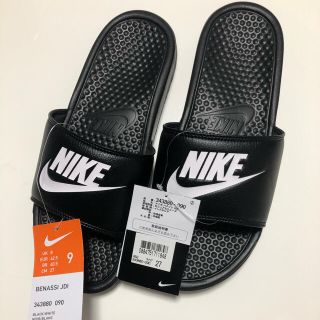 ナイキ(NIKE)のNIKEベナッシサンダル‼️26センチ‼️ブラック‼️(サンダル)