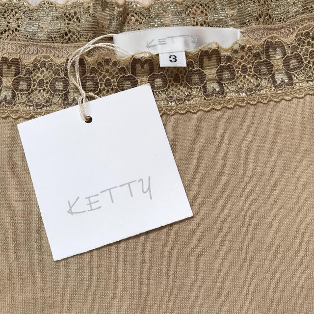 ketty(ケティ)のKETTY新品未使用タグ付カットソー レディースのトップス(カットソー(長袖/七分))の商品写真