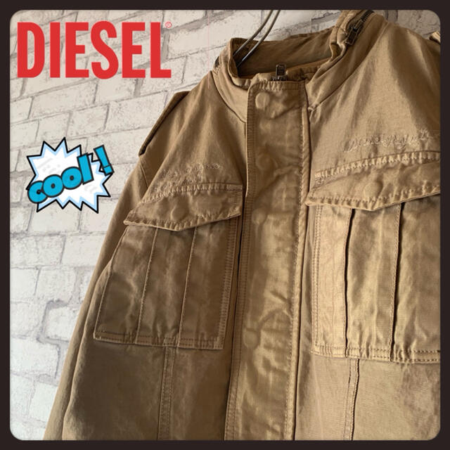 DIESEL(ディーゼル)の【大特価！】DIESEL ディーゼル/フィールドジャケット メンズのジャケット/アウター(ミリタリージャケット)の商品写真