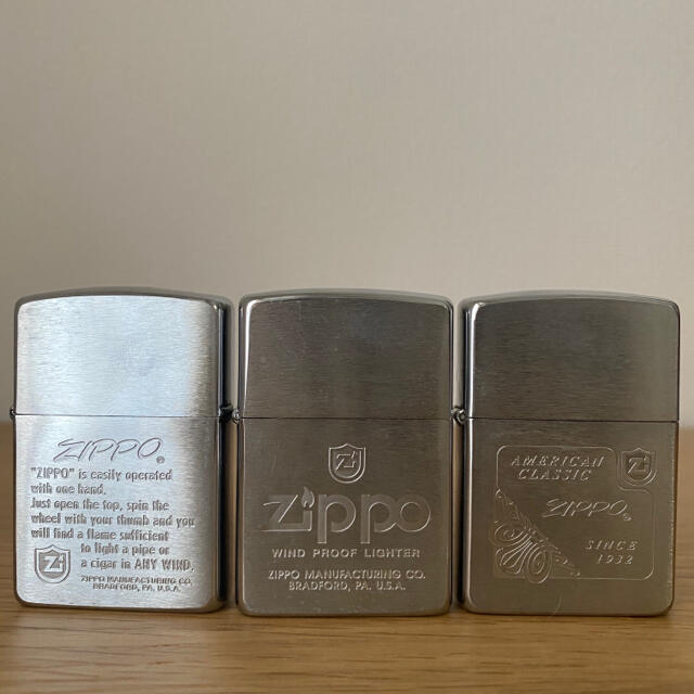 Zippo  3個セット