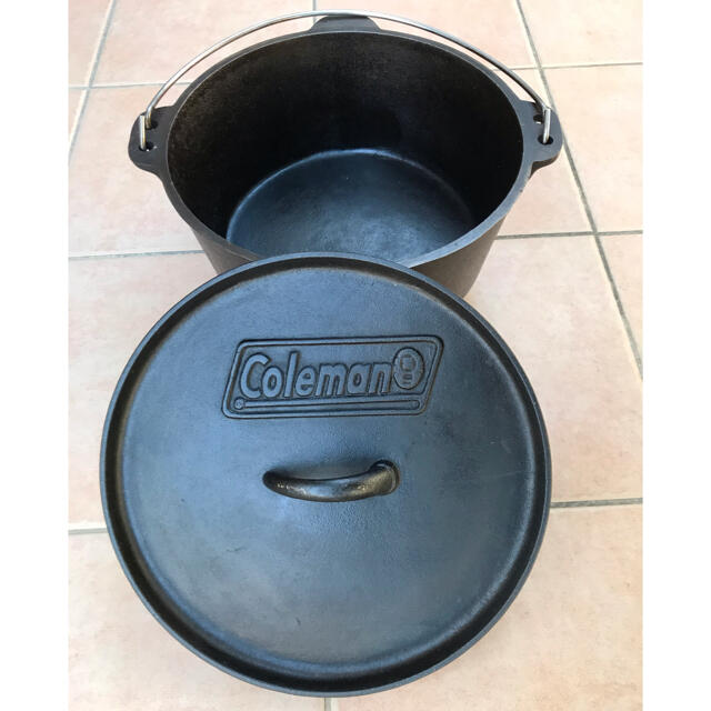 Coleman - ダッチオーブン12インチ 脚付き Colemanの通販 by ko26's shop|コールマンならラクマ Coleman - ダッチオーブン12インチ 脚付き Colemanの通販 by ko26's shop|コールマンならラクマ