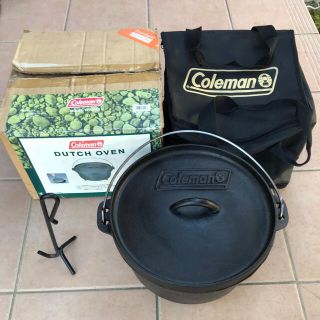 コールマン(Coleman)のダッチオーブン12インチ 脚付き Coleman(調理器具)