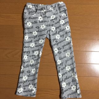 ミアリーメール(MIALY MAIL)のmoru様専用 ミアメール 秋冬用 裏起毛 花柄 パンツ 110cm(パンツ/スパッツ)