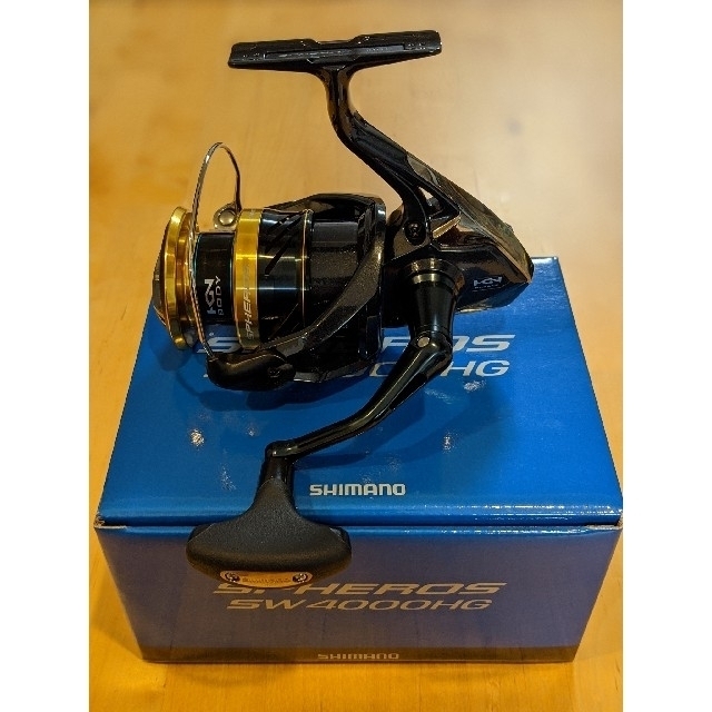 SHIMANO(シマノ)のシマノ 19スフェロスSW 4000HG ベアリング追加 ワンピースベールに交換 スポーツ/アウトドアのフィッシング(リール)の商品写真