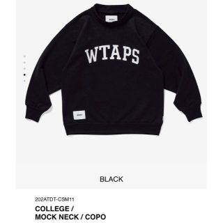 ダブルタップス(W)taps)のL 20AW WTAPS COLLEGE / MOCK NECK / COPO(スウェット)