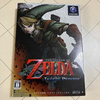 ニンテンドーゲームキューブ(ニンテンドーゲームキューブ)のゼルダの伝説 トワイライトプリンセス（任天堂オンライン専売） GC(家庭用ゲームソフト)