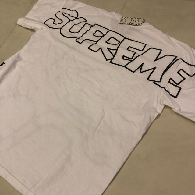 Supreme(シュプリーム)のSupreme Smurfs Tee XL White メンズのトップス(Tシャツ/カットソー(半袖/袖なし))の商品写真