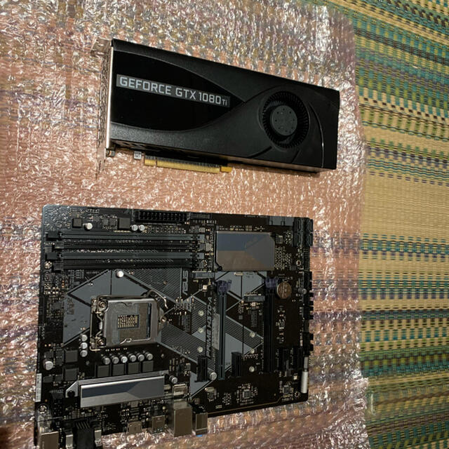 PCパーツASUS PRIME H370-A　GeForce GTX1080ti  セット