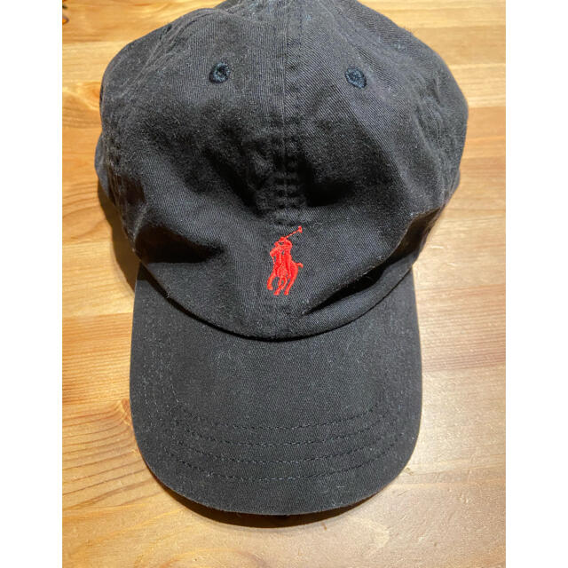 POLO RALPH LAUREN(ポロラルフローレン)のポロラルフローレン　キャップ　帽子　ブラック レディースの帽子(キャップ)の商品写真