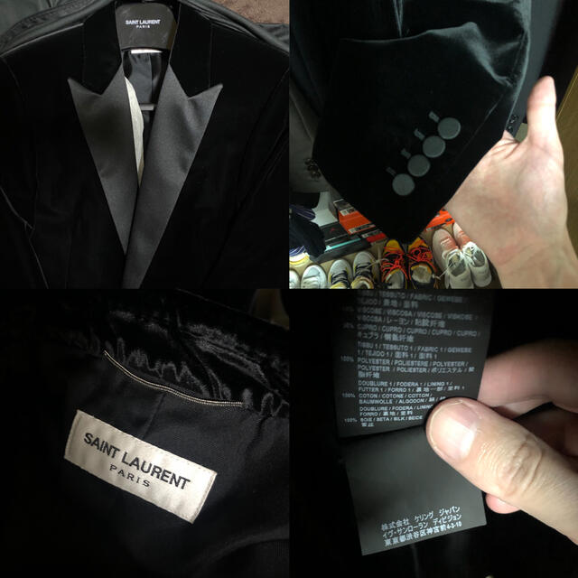 saint laurent paris パンサー ジャケット 50 サンローラン ストリート