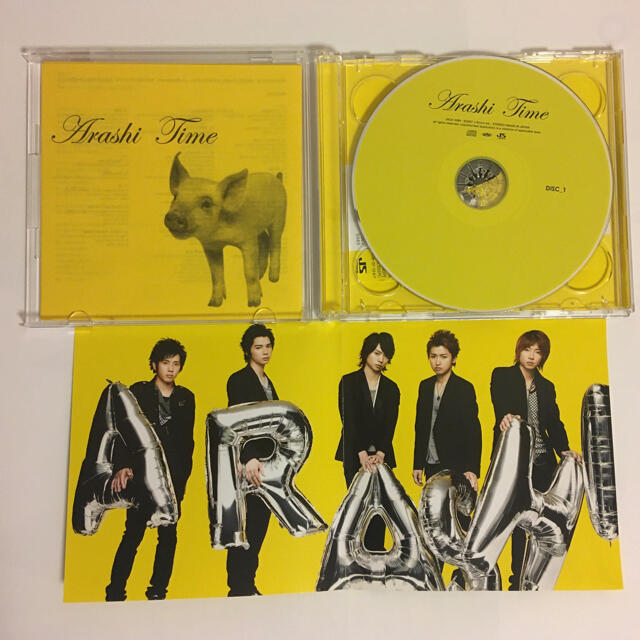 嵐 - Time / ARASHI 嵐 初回限定盤（CD2無し、帯有り）の通販 by にこ's shop｜アラシならラクマ