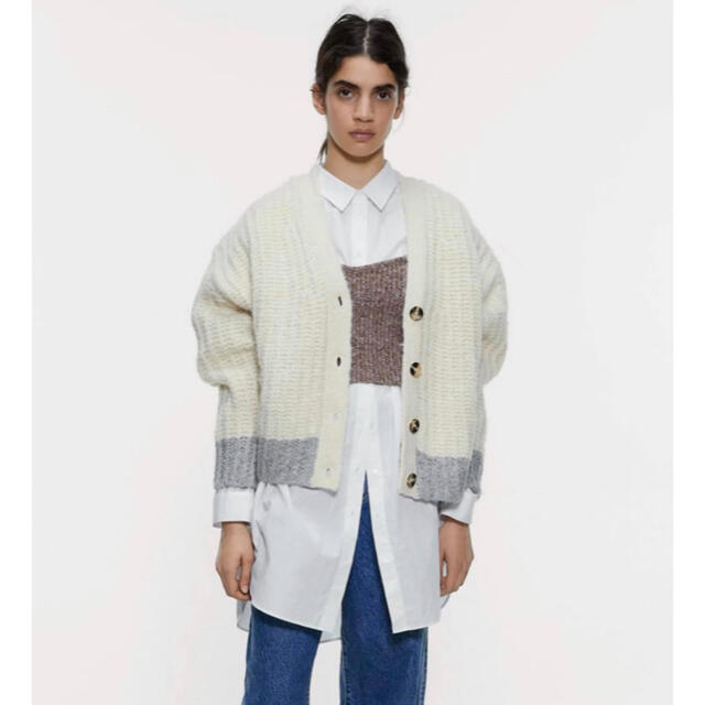 ZARA(ザラ)のタグ付き★ZARA カーディガン レディースのトップス(カーディガン)の商品写真