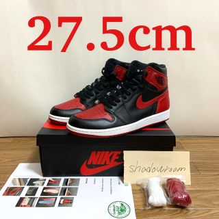 ナイキ(NIKE)のAir jordan 1 bred 27.5 US9.5 (スニーカー)