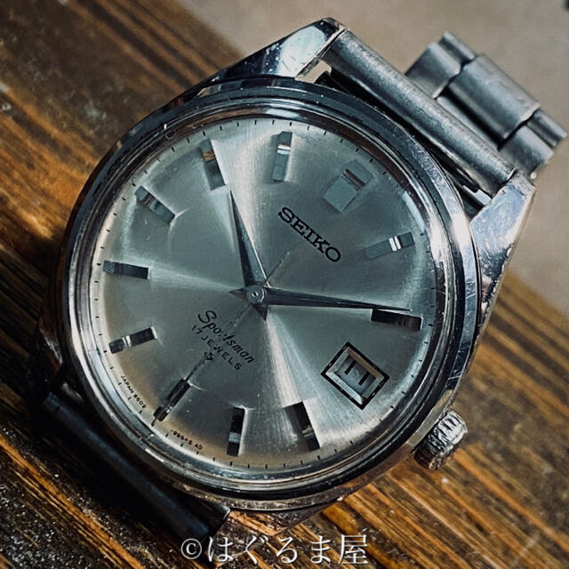SEIKO(セイコー)の'67 Vint. セイコー スポーツマンカレンダー 手巻き メンズ OH済 メンズの時計(腕時計(アナログ))の商品写真