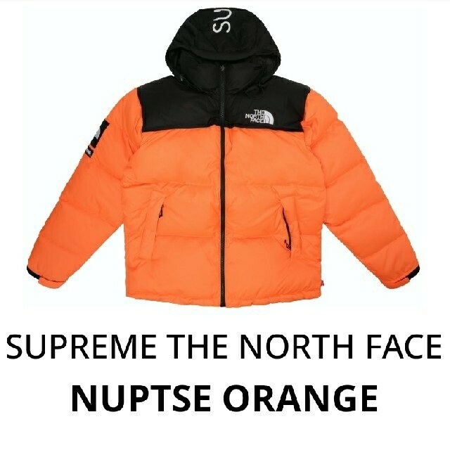 Supreme - Supreme The North Face Nuptse ORANGE M
