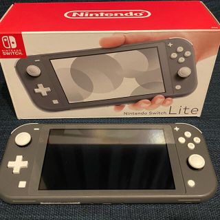 ニンテンドースイッチ(Nintendo Switch)のNintendo Switch Lite 本体 Grey(携帯用ゲーム機本体)