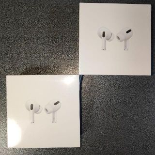 【新品、保証開始前】AirPods Pro 2個 MWP22J/A(ヘッドフォン/イヤフォン)