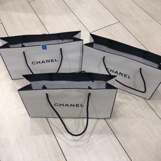 シャネル(CHANEL)のCHANEL 紙袋　ショップ袋　３枚セット(ショップ袋)