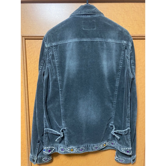 【新品】  amachi. / アマチ | Forest Woker Jacket - Elise Gettliffe フォレスト ワーカー ジャケット | 4 | D.Gray×Blue | メンズ