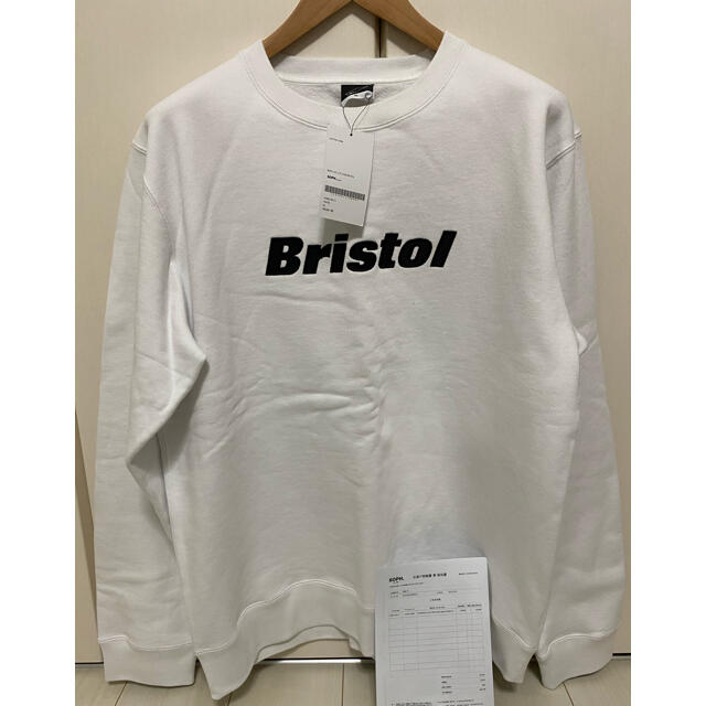 19aw fcrb STRADDLE LOGO CREW NECK XL