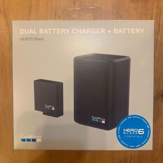 ゴープロ(GoPro)のGoPro dual battery charger +battery(ビデオカメラ)