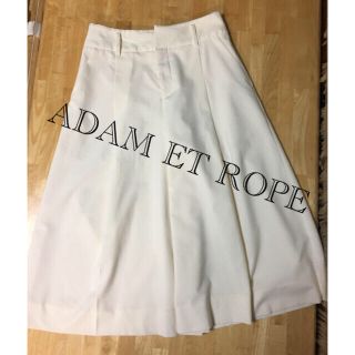 アダムエロぺ(Adam et Rope')のアダムエロペ　日本製　ワイドパンツ　ガウチョパンツ　キュロットスカート(キュロット)