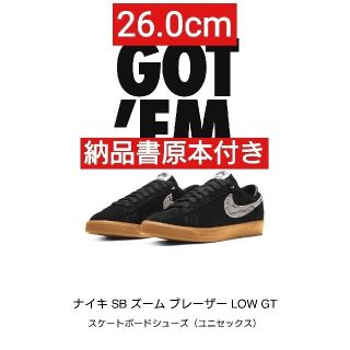 ワコマリア(WACKO MARIA)のWACKO MARIA× NIKE SB BLAZER LOW(スニーカー)