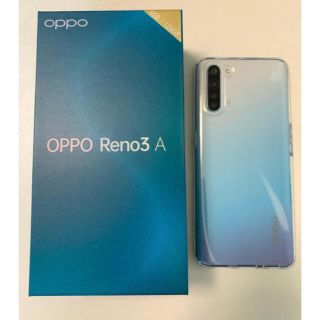 アンドロイド(ANDROID)のOPPO Reno3 A 128GB ホワイト　☆キング。ナイト様専用☆(スマートフォン本体)