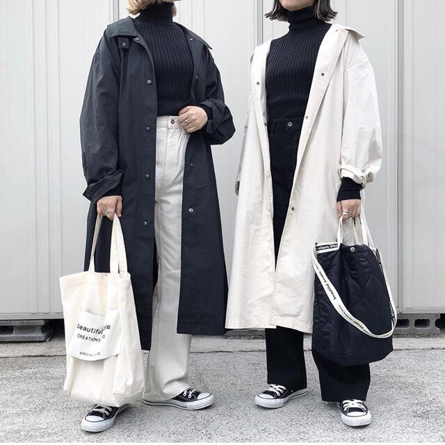 UNIQLO U コットンロングコート Lサイズ 未使用 - 通販