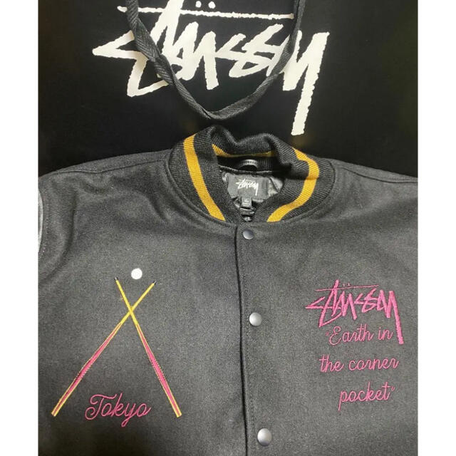 STUSSY(ステューシー)のstussy 40TH ANNIVERSARY IST JACKET スタジャン メンズのジャケット/アウター(スタジャン)の商品写真