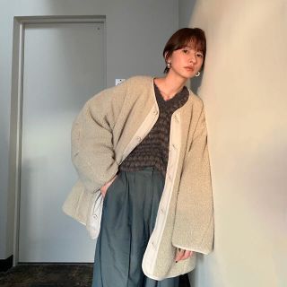 CLANE リバーシブルボアフレアジャケット アウター コート 新品 クラネ