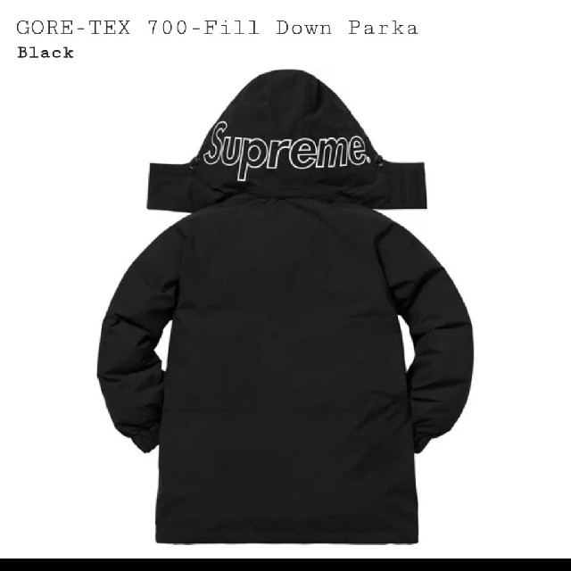 supreme 18aw gore-tex 700fill down parka