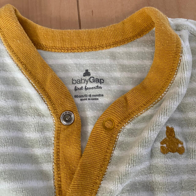 babyGAP(ベビーギャップ)のベビーギャップ　ロンパース60 キッズ/ベビー/マタニティのベビー服(~85cm)(カバーオール)の商品写真